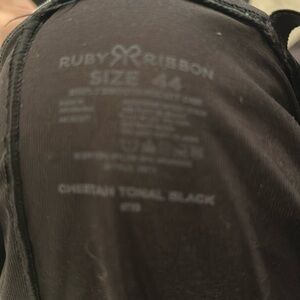 Ruby ribbon 44C-DDD cheetah light weight cami. NWOT